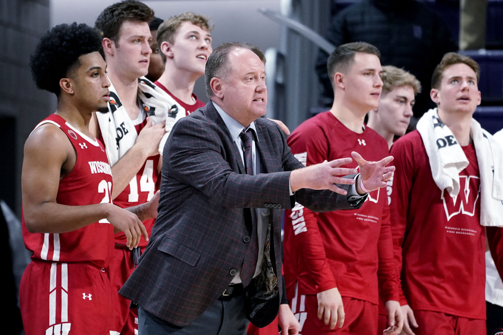 Wisconsin Northwestern Basketball